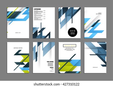 Abstract Background. Geometric Shapes and Frames for Presentation, Annual Reports, Flyers, Brochures, Leaflets, Posters, Business Cards and Document Cover Pages Design. A4 Title Sheet Template