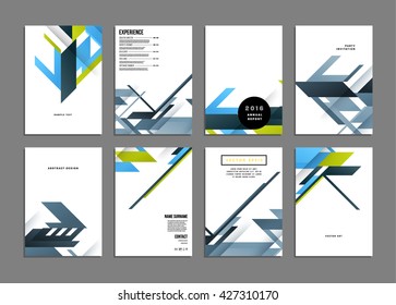 Abstract Background. Geometric Shapes and Frames for Presentation, Annual Reports, Flyers, Brochures, Leaflets, Posters, Business Cards and Document Cover Pages Design. A4 Title Sheet Template