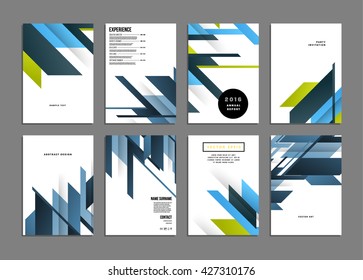Abstract Background. Geometric Shapes and Frames for Presentation, Annual Reports, Flyers, Brochures, Leaflets, Posters, Business Cards and Document Cover Pages Design. A4 Title Sheet Template