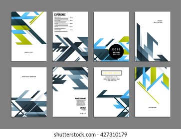 Abstract Background. Geometric Shapes and Frames for Presentation, Annual Reports, Flyers, Brochures, Leaflets, Posters, Business Cards and Document Cover Pages Design. A4 Title Sheet Template