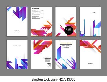 Abstract Background. Geometric Shapes and Frames for Presentation, Annual Reports, Flyers, Brochures, Leaflets, Posters, Business Cards and Document Cover Pages Design. A4 Title Sheet Template