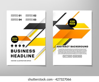 Abstract Background. Geometric Shapes and Frames for Presentation, Annual Reports, Flyers, Brochures, Leaflets, Posters, Business Cards and Document Cover Pages Design. A4 Title Sheet Template.
