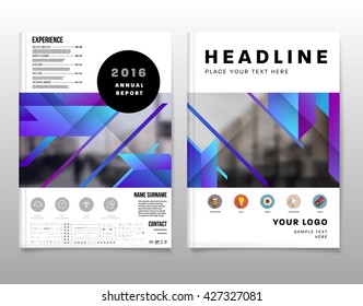 Abstract Background. Geometric Shapes and Frames for Presentation, Annual Reports, Flyers, Brochures, Leaflets, Posters, Business Cards and Document Cover Pages Design. A4 Title Sheet Template.