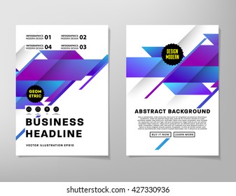 Abstract Background. Geometric Shapes and Frames for Presentation, Annual Reports, Flyers, Brochures, Leaflets, Posters, Business Cards and Document Cover Pages Design. A4 Title Sheet Template