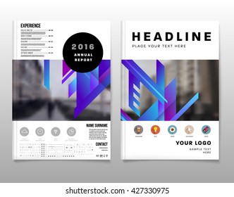 Abstract Background. Geometric Shapes and Frames for Presentation, Annual Reports, Flyers, Brochures, Leaflets, Posters, Business Cards and Document Cover Pages Design. A4 Title Sheet Template