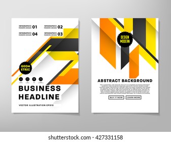 Abstract Background. Geometric Shapes and Frames for Presentation, Annual Reports, Flyers, Brochures, Leaflets, Posters, Business Cards and Document Cover Pages Design. A4 Title Sheet Template