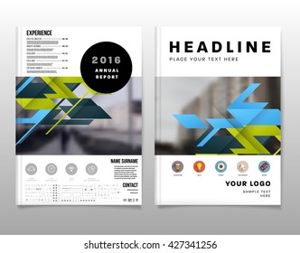 Abstract Background. Geometric Shapes and Frames for Presentation, Annual Reports, Flyers, Brochures, Leaflets, Posters, Business Cards and Document Cover Pages Design. A4 Title Sheet Template