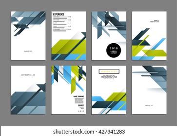 Abstract Background. Geometric Shapes and Frames for Presentation, Annual Reports, Flyers, Brochures, Leaflets, Posters, Business Cards and Document Cover Pages Design. A4 Title Sheet Template