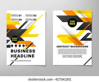 Abstract Background. Geometric Shapes and Frames for Presentation, Annual Reports, Flyers, Brochures, Leaflets, Posters, Business Cards and Document Cover Pages Design. A4 Title Sheet Template