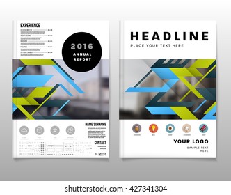 Abstract Background. Geometric Shapes and Frames for Presentation, Annual Reports, Flyers, Brochures, Leaflets, Posters, Business Cards and Document Cover Pages Design. A4 Title Sheet Template