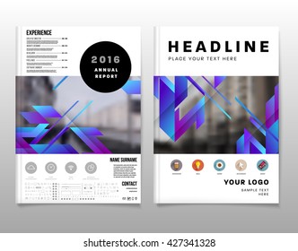 Abstract Background. Geometric Shapes and Frames for Presentation, Annual Reports, Flyers, Brochures, Leaflets, Posters, Business Cards and Document Cover Pages Design. A4 Title Sheet Template