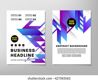Abstract Background. Geometric Shapes and Frames for Presentation, Annual Reports, Flyers, Brochures, Leaflets, Posters, Business Cards and Document Cover Pages Design. A4 Title Sheet Template