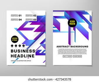 Abstract Background. Geometric Shapes and Frames for Presentation, Annual Reports, Flyers, Brochures, Leaflets, Posters, Business Cards and Document Cover Pages Design. A4 Title Sheet Template