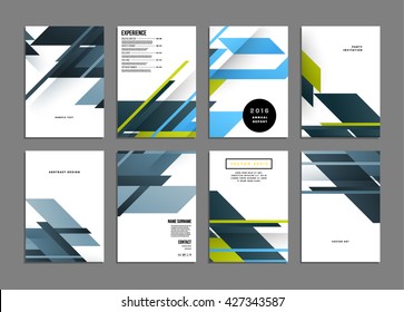 Abstract Background. Geometric Shapes and Frames for Presentation, Annual Reports, Flyers, Brochures, Leaflets, Posters, Business Cards and Document Cover Pages Design. A4 Title Sheet Template