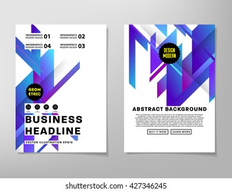 Abstract Background. Geometric Shapes and Frames for Presentation, Annual Reports, Flyers, Brochures, Leaflets, Posters, Business Cards and Document Cover Pages Design. A4 Title Sheet Template