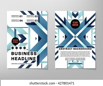 Abstract Background. Geometric Shapes and Frames for Presentation, Annual Reports, Flyers, Brochures, Leaflets, Posters, Business Cards and Document Cover Pages Design. A4 Title Sheet Template