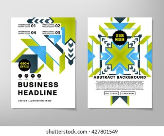 Abstract Background. Geometric Shapes and Frames for Presentation, Annual Reports, Flyers, Brochures, Leaflets, Posters, Business Cards and Document Cover Pages Design. A4 Title Sheet Template
