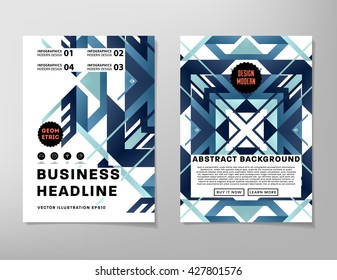 Abstract Background. Geometric Shapes and Frames for Presentation, Annual Reports, Flyers, Brochures, Leaflets, Posters, Business Cards and Document Cover Pages Design. A4 Title Sheet Template