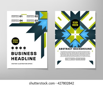 Antecedentes abstractos. Formas geométricas y marcos para presentación, informes anuales, volantes, folletos, folletos, carteles, tarjetas de presentación y diseño de portadas de documentos. Plantilla de hoja de título A4