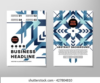 Abstract Background. Geometric Shapes and Frames for Presentation, Annual Reports, Flyers, Brochures, Leaflets, Posters, Business Cards and Document Cover Pages Abstract Design. A4 Title Template