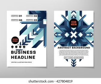 Abstract Background. Geometric Shapes and Frames for Presentation, Annual Reports, Flyers, Brochures, Leaflets, Posters, Business Cards and Document Cover Pages Abstract Design. A4 Title Template