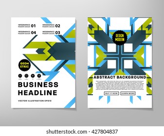 Abstract Background. Geometric Shapes and Frames for Presentation, Annual Reports, Flyers, Brochures, Leaflets, Posters, Business Cards and Document Cover Pages Abstract Design. A4 Title Template