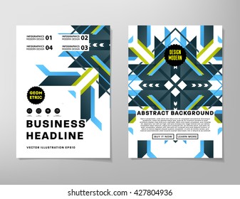 Abstract Background. Geometric Shapes and Frames for Presentation, Annual Reports, Flyers, Brochures, Leaflets, Posters, Business Cards and Document Cover Pages Abstract Design. A4 Title Template