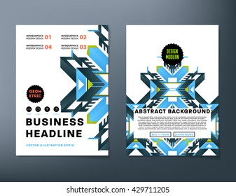 Abstract Background. Geometric Shapes and Frames for Presentation, Annual Reports, Flyers, Brochures, Leaflets, Posters, Business Cards and Document Cover Pages Design. A4 Title Sheet Template.