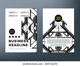 Abstract Background. Geometric Shapes and Frames for Presentation, Annual Reports, Flyers, Brochures, Leaflets, Posters, Business Cards and Document Cover Pages Design. A4 Title Sheet Template