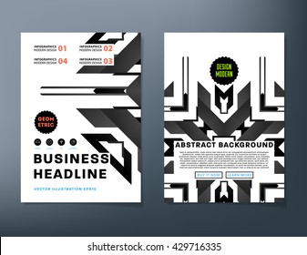 Abstract Background. Geometric Shapes and Frames for Presentation, Annual Reports, Flyers, Brochures, Leaflets, Posters, Business Cards and Document Cover Pages Design. A4 Title Sheet Template