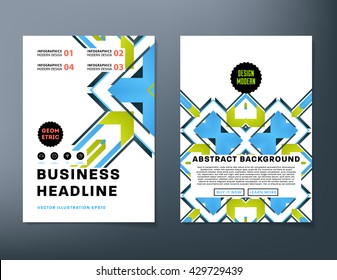 Abstract Background. Geometric Shapes and Frames for Presentation, Annual Reports, Flyers, Brochures, Leaflets, Posters, Business Cards and Document Cover Pages Design. A4 Title Sheet Template