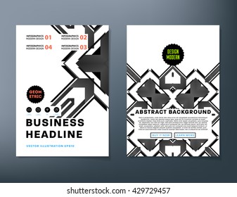 Abstract Background. Geometric Shapes and Frames for Presentation, Annual Reports, Flyers, Brochures, Leaflets, Posters, Business Cards and Document Cover Pages Design. A4 Title Sheet Template