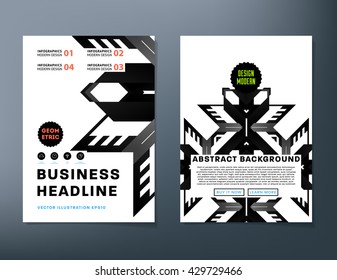 Abstract Background. Geometric Shapes and Frames for Presentation, Annual Reports, Flyers, Brochures, Leaflets, Posters, Business Cards and Document Cover Pages Design. A4 Title Sheet Template