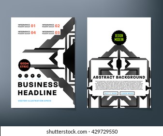 Abstract Background. Geometric Shapes and Frames for Presentation, Annual Reports, Flyers, Brochures, Leaflets, Posters, Business Cards and Document Cover Pages Design. A4 Title Sheet Template