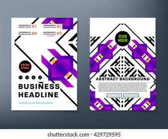 Abstract Background. Geometric Shapes and Frames for Presentation, Annual Reports, Flyers, Brochures, Leaflets, Posters, Business Cards and Document Cover Pages Design. A4 Title Sheet Template