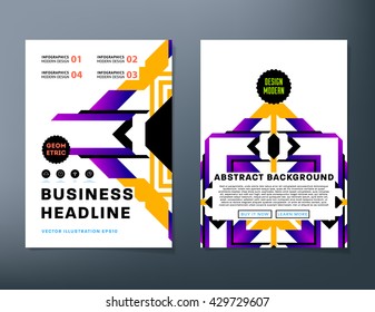 Abstract Background. Geometric Shapes and Frames for Presentation, Annual Reports, Flyers, Brochures, Leaflets, Posters, Business Cards and Document Cover Pages Design. A4 Title Sheet Template