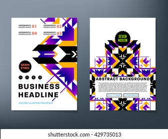 Abstract Background. Geometric Shapes and Frames for Presentation, Annual Reports, Flyers, Brochures, Leaflets, Posters, Business Cards and Document Cover Pages Design. A4 Title Sheet Template.