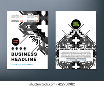 Abstract Background. Geometric Shapes and Frames for Presentation, Annual Reports, Flyers, Brochures, Leaflets, Posters, Business Cards and Document Cover Pages Design. A4 Title Sheet Template