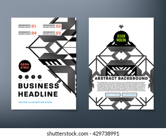 Abstract Background. Geometric Shapes and Frames for Presentation, Annual Reports, Flyers, Brochures, Leaflets, Posters, Business Cards and Document Cover Pages Design. A4 Title Sheet Template
