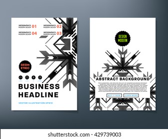 Abstract Background. Geometric Shapes and Frames for Presentation, Annual Reports, Flyers, Brochures, Leaflets, Posters, Business Cards and Document Cover Pages Design. A4 Title Sheet Template