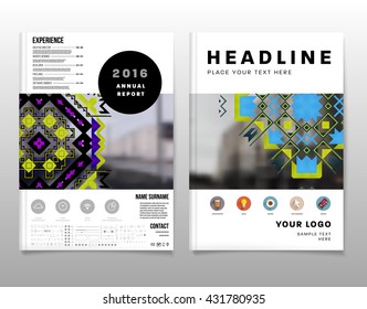 Abstract Background. Geometric Shapes and Frames for Presentation, Annual Reports, Flyers, Brochures, Leaflets, Posters, Business Cards and Document Cover Pages Design. A4 Title Sheet Template.