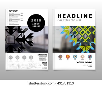 Abstract Background. Geometric Shapes and Frames for Presentation, Annual Reports, Flyers, Brochures, Leaflets, Posters, Business Cards and Document Cover Pages Design. A4 Title Sheet Template.