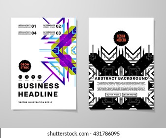 Abstract Background. Geometric Shapes and Frames for Presentation, Annual Reports, Flyers, Brochures, Leaflets, Posters, Business Cards and Document Cover Pages Design. A4 Title Sheet Template.