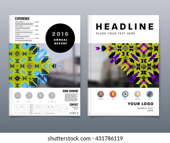 Abstract Background. Geometric Shapes and Frames for Presentation, Annual Reports, Flyers, Brochures, Leaflets, Posters, Business Cards and Document Cover Pages Design. A4 Title Sheet Template.