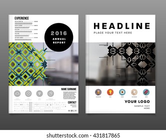Abstract Background. Geometric Shapes and Frames for Presentation, Annual Reports, Flyers, Brochures, Leaflets, Posters, Business Cards and Document Cover Pages Design. A4 Title Sheet Template.