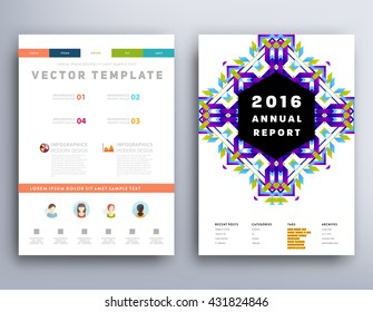 Abstract Background. Geometric Shapes and Frames for Presentation, Annual Reports, Flyers, Brochures, Leaflets, Posters, Business Cards and Document Cover Pages Design. A4 Title Sheet Template.