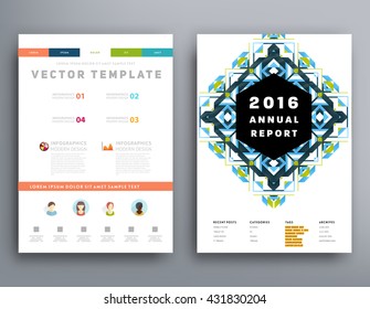 Abstract Background. Geometric Shapes and Frames for Presentation, Annual Reports, Flyers, Brochures, Leaflets, Posters, Business Cards and Document Cover Pages Design. A4 Title Sheet Template.
