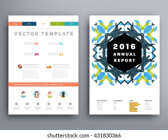 Abstract Background. Geometric Shapes and Frames for Presentation, Annual Reports, Flyers, Brochures, Leaflets, Posters, Business Cards and Document Cover Pages Design. A4 Title Sheet Template.