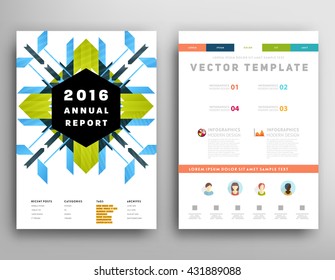 Abstract Background. Geometric Shapes and Frames for Presentation, Annual Reports, Flyers, Brochures, Leaflets, Posters, Business Cards and Document Cover Pages Design. A4 Title Sheet Template.