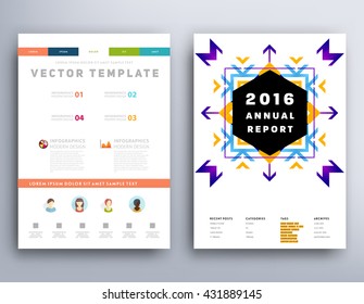 Abstract Background. Geometric Shapes and Frames for Presentation, Annual Reports, Flyers, Brochures, Leaflets, Posters, Business Cards and Document Cover Pages Design. A4 Title Sheet Template.
